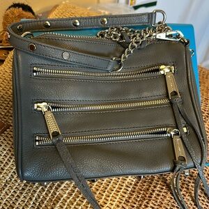 Rebecca Minkoff Mini Five-Zip Cross-Body Bag
